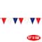 Beistle 120ft. Red, White & Blue Pennant Banner